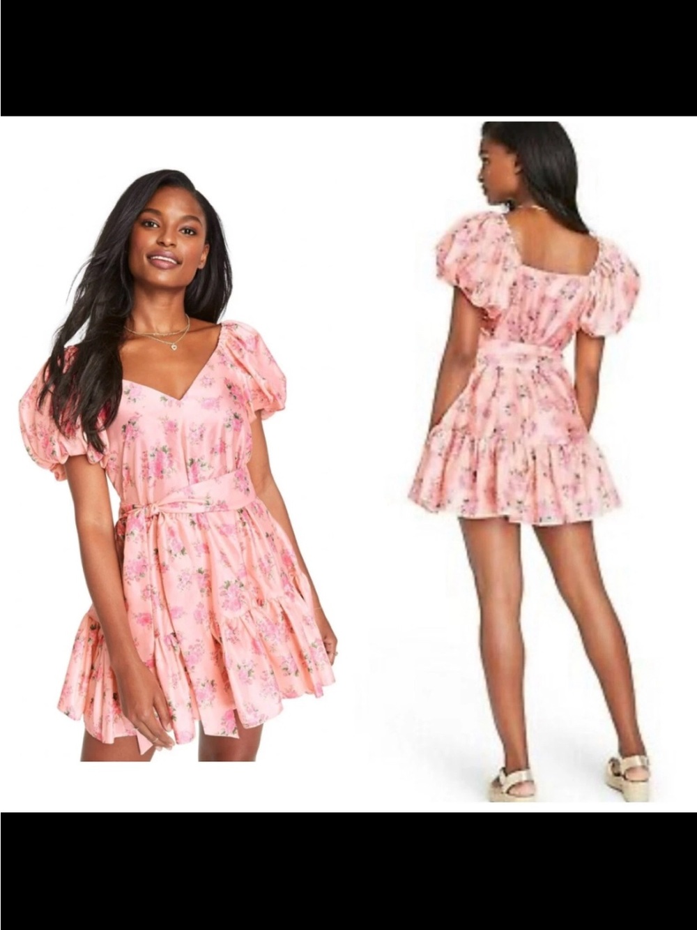 LoveShackFancy x Target Cecile Puff Sleeve Mini Dress Size 14